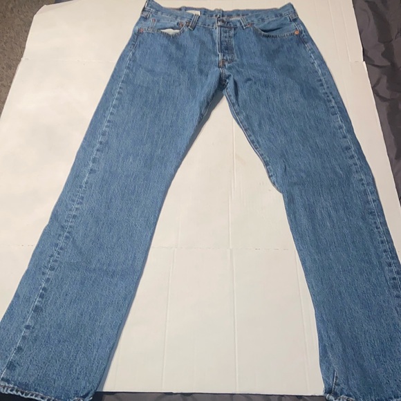 Levi 501 jeans W34 L34 - Picture 4 of 9